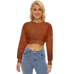 Brown Lightweight Long Sleeve Sweatshirt