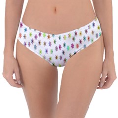 Snowflakes,colors Of The Rainbow Reversible Classic Bikini Bottoms by nateshop