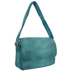 Dark Green Abstract Courier Bag