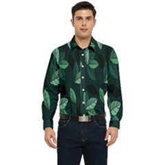 Leaves Men s Long Sleeve  Shirt