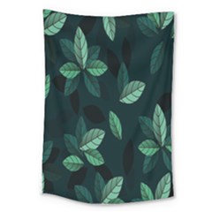 Leaves Large Tapestry by nateshop