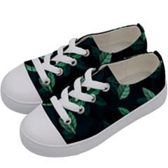 Leaves Kids  Low Top Canvas Sneakers by nateshop