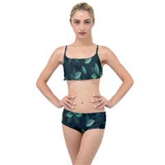 Leaves Layered Top Bikini Set by nateshop