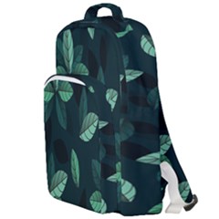 Leaves Double Compartment Backpack