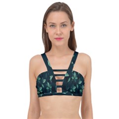 Leaves Cage Up Bikini Top by nateshop