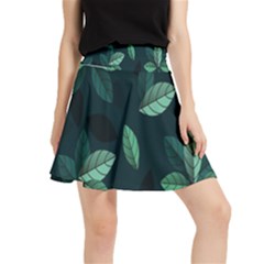 Leaves Waistband Skirt by nateshop