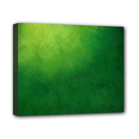 Light Green Abstract Canvas 10  X 8  (stretched) by nateshop