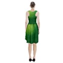 Light Green Abstract Racerback Midi Dress View2