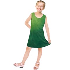 Light Green Abstract Kids  Tunic Dress by nateshop