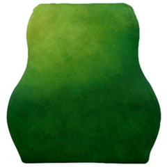 Light Green Abstract Car Seat Velour Cushion  by nateshop