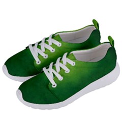 Light Green Abstract Women s Lightweight Sports Shoes by nateshop