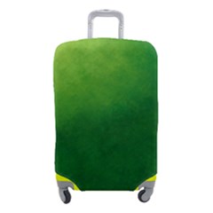 Light Green Abstract Luggage Cover (small) by nateshop