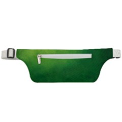 Light Green Abstract Active Waist Bag by nateshop