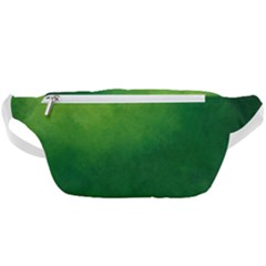 Light Green Abstract Waist Bag  by nateshop