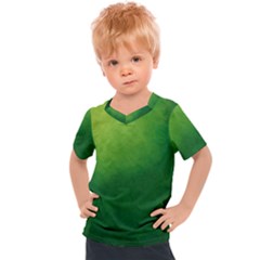 Light Green Abstract Kids  Sports Tee