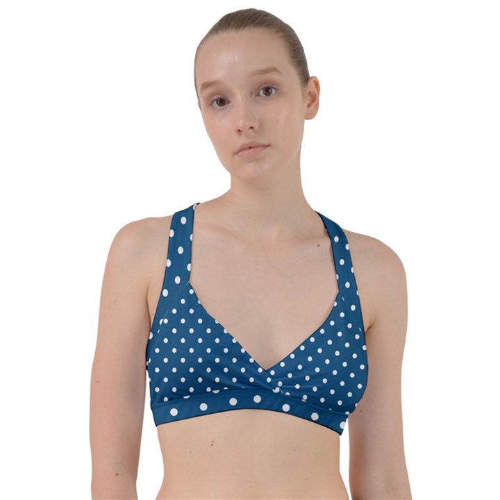 Polka-dots Sweetheart Sports Bra