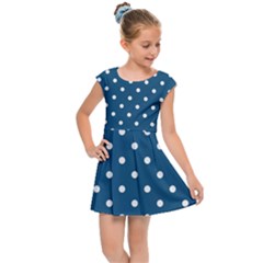 Polka-dots Kids  Cap Sleeve Dress by nateshop