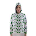 Christmas-trees Women s Hooded Windbreaker View1