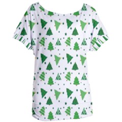 Christmas-trees Women s Oversized Tee by nateshop