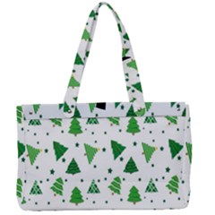 Christmas-trees Canvas Work Bag by nateshop