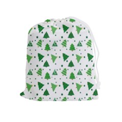 Christmas-trees Drawstring Pouch (xl) by nateshop