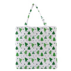 Christmas-trees Grocery Tote Bag by nateshop