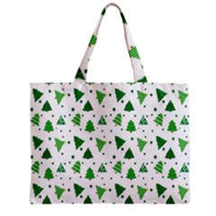 Christmas-trees Zipper Mini Tote Bag by nateshop