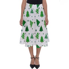 Christmas-trees Perfect Length Midi Skirt by nateshop