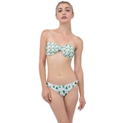 Christmas-trees Classic Bandeau Bikini Set by nateshop