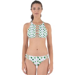 Christmas-trees Perfectly Cut Out Bikini Set by nateshop