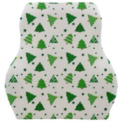 Christmas-trees Car Seat Velour Cushion  by nateshop