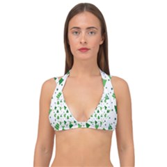 Christmas-trees Double Strap Halter Bikini Top by nateshop