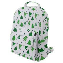 Christmas-trees Flap Pocket Backpack (small) by nateshop