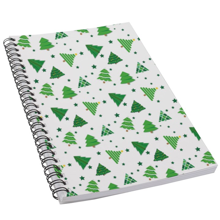 Christmas-trees 5.5  x 8.5  Notebook