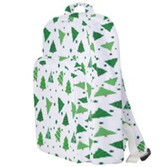 Christmas-trees Double Compartment Backpack