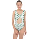 Christmas-trees Center Cut Out Swimsuit View1