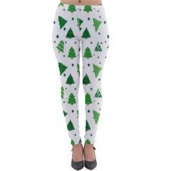 Christmas-trees Lightweight Velour Leggings by nateshop