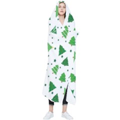 Christmas-trees Wearable Blanket