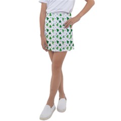 Christmas-trees Kids  Tennis Skirt