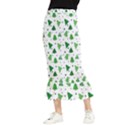 Christmas-trees Maxi Fishtail Chiffon Skirt View1