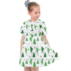 Christmas-trees Kids  Sailor Dress by nateshop