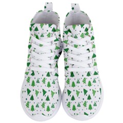 Christmas-trees Women s Lightweight High Top Sneakers