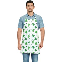 Christmas-trees Kitchen Apron by nateshop