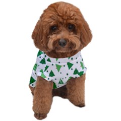 Christmas-trees Dog T-shirt by nateshop