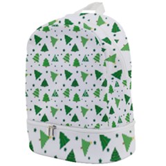 Christmas-trees Zip Bottom Backpack by nateshop