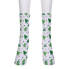 Christmas-trees Crew Socks by nateshop