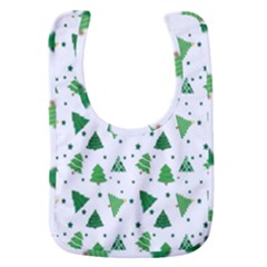 Christmas-trees Baby Bib by nateshop