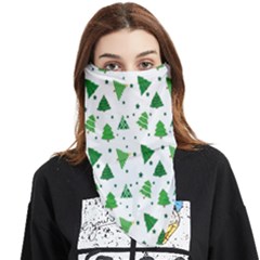 Christmas-trees Face Covering Bandana (triangle) by nateshop