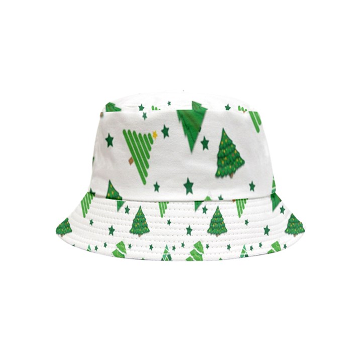 Christmas-trees Inside Out Bucket Hat (Kids)