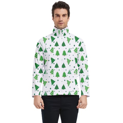 Christmas-trees Men s Bomber Jacket by nateshop